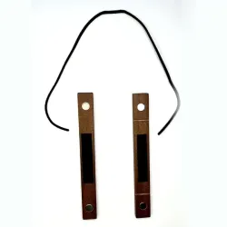 Medium wooden magnetic hanging bracket - 13cm - Cosmo