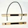 Support accrochage aimanté bois clair 18cm - Cosmo