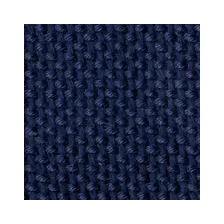 Toile japonaise bleu nuit coton pour broderie kogin - coupon de 35 x 52 cm