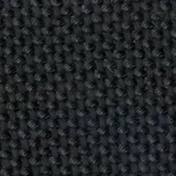 Japanese black cotton fabric for Kogin embroidery - 35 x 52 cm fabric cut