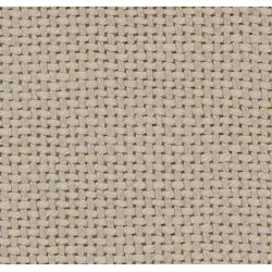 Japanese beige cotton fabric for Kogin embroidery - 35 x 52 cm fabric cut