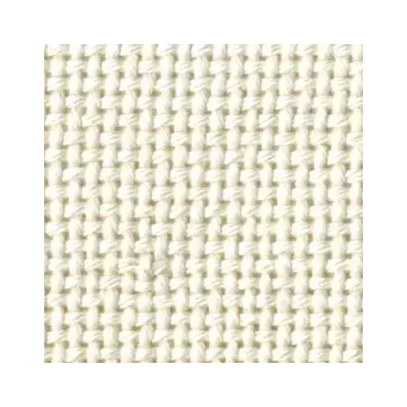 Toile japonaise crème coton pour broderie kogin - coupon de 35 x 52 cm