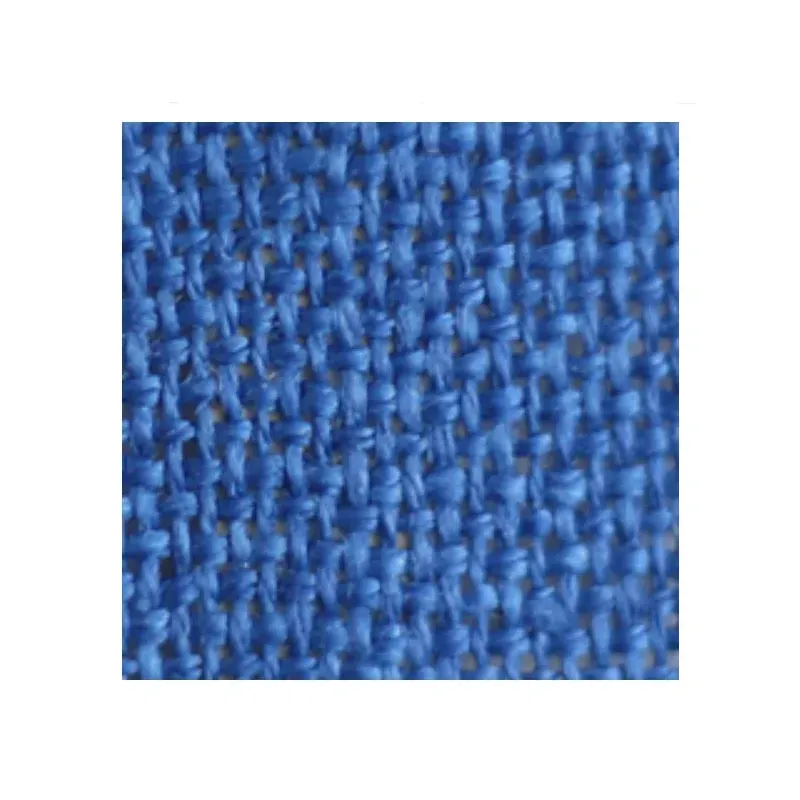 Japanese royal blue linen fabric for kogin embroidery – 50 x 44 cm fabric cut