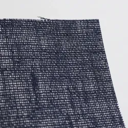 Japanese navy blue linen fabric for kogin embroidery – 50 x 44 cm fabric cut