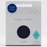 Toile japonaise bleu roi lin pour broderie kogin - coupon de 50 x 44 cm