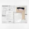 Japanese Kogin Embroidery Kit - DIY White and blue Pincushion