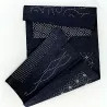 Kit sashiko patch bleu nuit - 6 motifs pré-imprimés Olympus