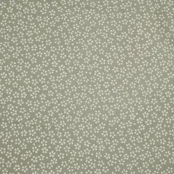 Spring green fabric with small cherry blossom patterns