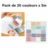 Pack de 20 fils Sashiko – Olympus