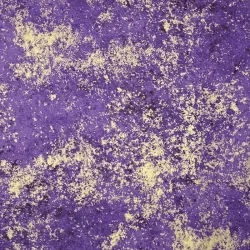 Hoffmann purple & gold moiré cotton fabric