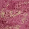 Hoffmann pink & gold moiré cotton fabric