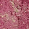 Tissu coton framboise et or moiré Hoffmann