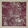 Hoffmann burgundy and gold moiré cotton fabric