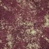 Hoffmann burgundy and gold moiré cotton fabric