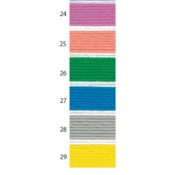 Salmon pink sashiko thread 20m (25)